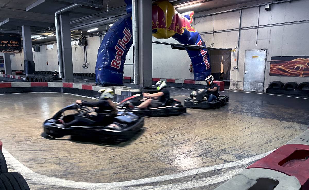 3CON Lehrlinge Go-Kart-Rennen