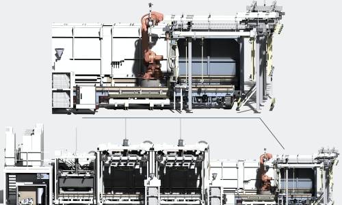 Entnahmestation + zusätzliche Elemente